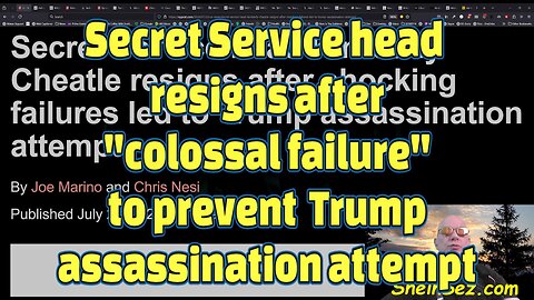 Secret Service head resigns after "colossal failure" to prevent Trump assassination attempt-601