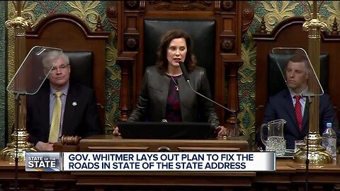 Gov. Whitmer lays out plan to fix roads in State of the State address