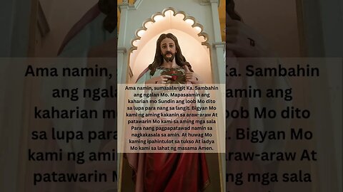 PHILIPPINES. AMA NAMIN. The Lords Prayer. FILIPINO. TAGALOG. #shorts #tagalog #filipino