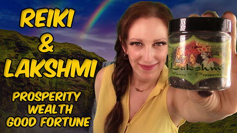 Reiki & Lakshmi✨Receive More Prosperity Abundance & Wealth💰Resin Smoke Cleanse + Crystals