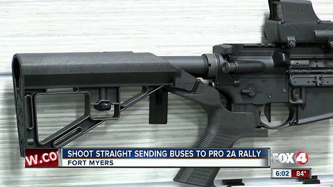 Local gun shop giving rides to pro-gun rally