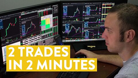 [LIVE] Day Trading | 2 Trades in 2 Minutes… and then…
