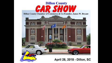 14th Annual Dillon County Car Show 2018