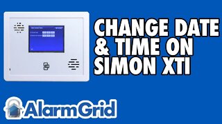 Changing the Date or Time on an Interlogix Simon XTi or XTi-5