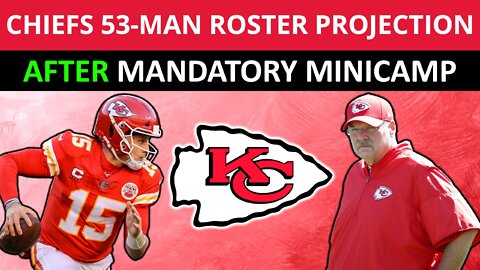 Chiefs 53-Man Roster Projection AFTER Minicamp & BEFORE NFL Training Camp