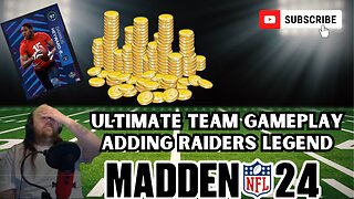 Madden 24 Ultimate Team Gameplay || Adding A Raiders Legend