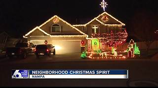 Nampa neighbors work together to get in the holiday spirit