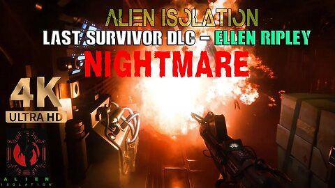 Last survivor DLC at nightmare Alien isolation Ps5 IN 17 MINUTES🧨