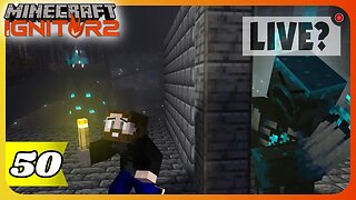 Can I Survive the WARDEN MAZE on🔥Ignitor SMP Minecraft Multiplayer 1.20 [ Live Stream | 50 ]