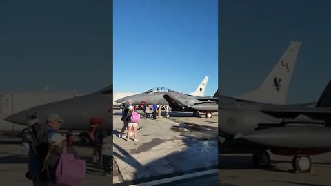 F-15E at Blue Angels 2022 Homecoming Show!