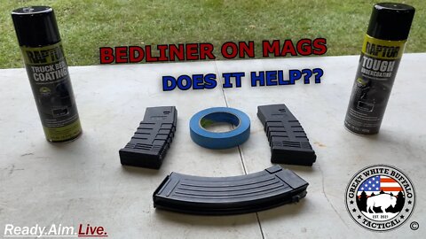 Coating Magazines with Truck Bedliner, Good or Bad Idea?