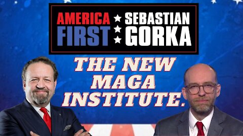 The new MAGA institute. Russ Vought with Sebastian Gorka on AMERICA First