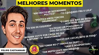 MELHORES MOMENTOS FELIPE CASTANHARI - GROSELHA TALK