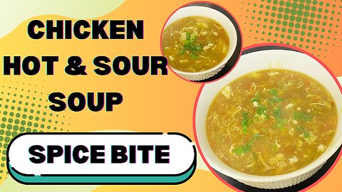 Chicken Hot And Sour Soup Recipe By Spice Bite By Sara