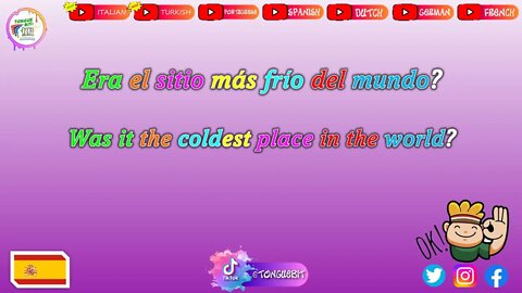 New Spanish Sentences! \\ Week: 7 Video: 2 // Learn Spanish with Tongue Bit!