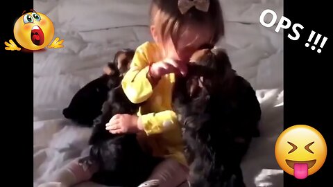 Kids vs. Animals: A Battle of Giggles and Cuteness!