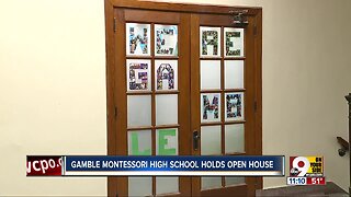 Gamble Montessori High School holds open house