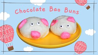 Chocolate Bao Buns