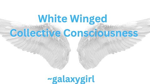 White Winged Collective Consciousness ~ galaxygirl 8/6/2023