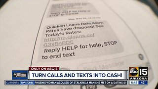 How to turn unwanted texts into cash