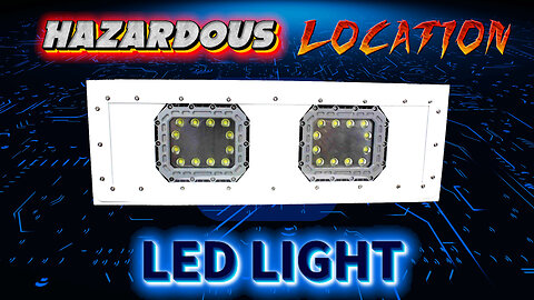 Explosion Proof Paint Booth LED Low Profile Troffer Light - 2x4 Lay-In