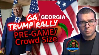 LIVE Atl GA TRUMP Rally coverage with Jeff D.