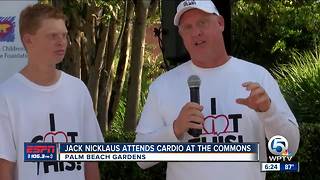 Jack Nicklaus attends 'Cardio at the Commons' event