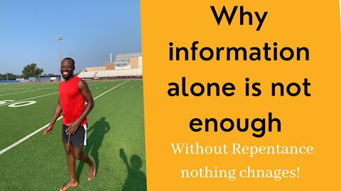 Why information alone is not enough