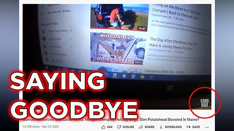 Saying Goodbye To A YouTube Friend Dave of the Camo | Ambulance Conversion YouTube Life