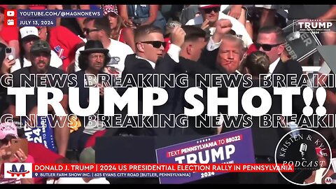 BREAKING NEWS: TRUMP SHOT AND RUSHED OFF STAGE!!!