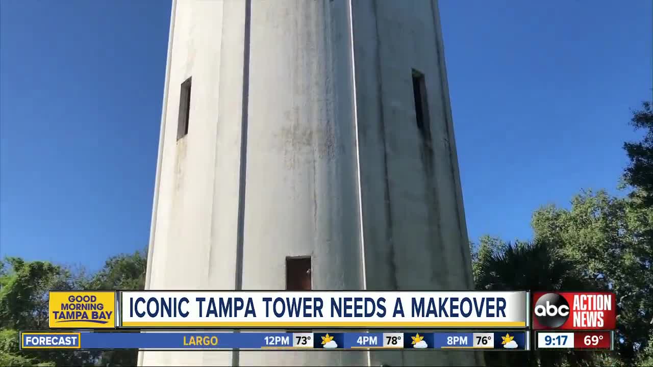 Tampa's iconic Sulphur Springs Water Tower might get a makeover from a preservation group