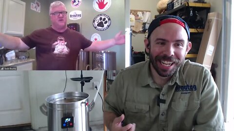 #Brewday LIVE on the new Grainfather G40