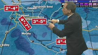 Another Valley Snowstorm Wednesday