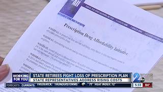 MD representatives address rising drug costs, concerns about state retiree plan change