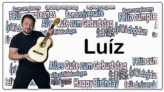 Happy Birthday Luíz - Happy Birthday to You Luíz #shorts
