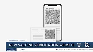 California rolls out new vaccine verification website