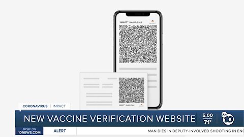 California rolls out new vaccine verification website