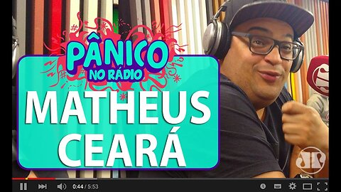 Matheus Ceará dá dica para mandar nude | Pânico
