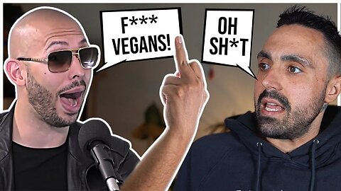 ‘Top G’ Andrew Tate RIPS Vegans a New One… (My Response)