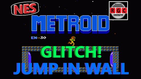 Metroid - Glitch - Jumping Through Walls - Retro Game Clipping