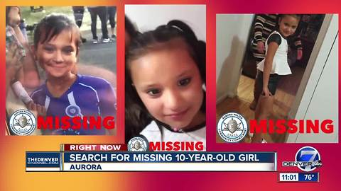 FBI joins search for missing Aurora girl