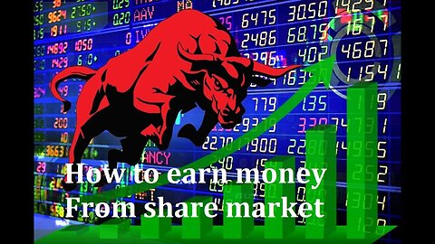 How to earn money from share market STEP1