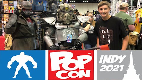 Sid Visits Indy PopCon 2021 (in one minute!)