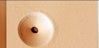 Hole on Mars