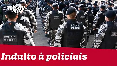 Bolsonaro promete indulto à policiais 'presos injustamente'