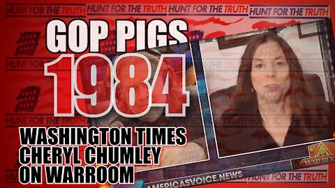 WASHTIMES CHERYL K. CHUMLEY 1984 ORWELL GOP COLUMN ON BANNON WARROOM H4T BITE