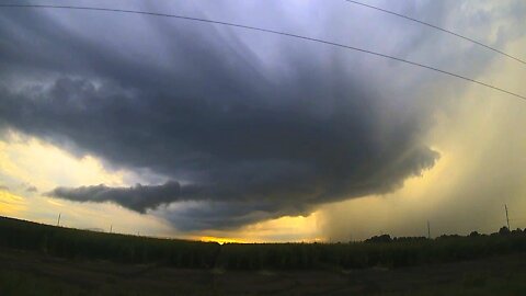 WALL CLOUD in Schoolcraft, MI