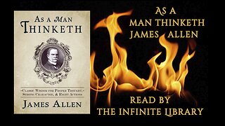 As A Man Thinketh (1903) Full Audiobook By James Allen | Featuring a Crackling Fire