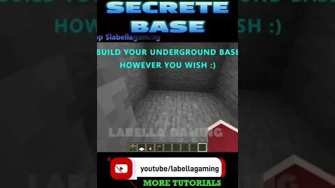 Secret Base | Minecraft