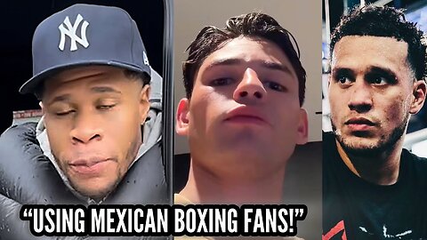 “CULTURE VULTURE” RYAN GARCIA RESPONDS TO DEVIN HANEY USING MEXICAN FANS FOR FAILED FIGHT SALES!!!